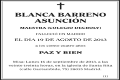 Blanca Barreno Asunción